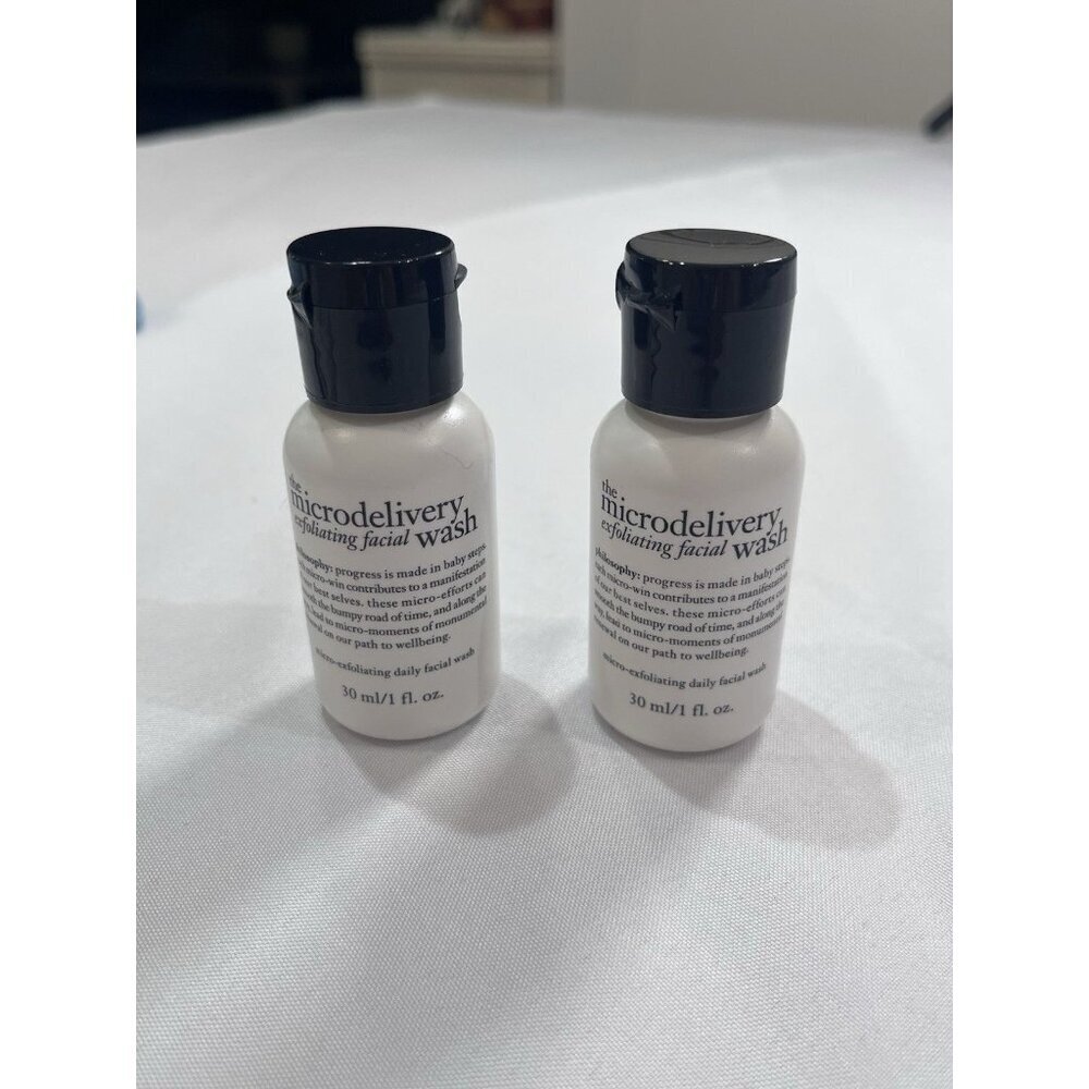 PHILOSOPHY Microdelivery Exfoliating Daily Facial Wash 1oz/30mL Travel Size